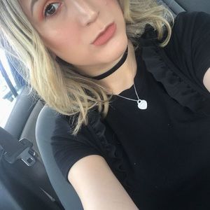 Ruffle suspender skirt